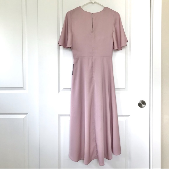 ASTR The Label Delaney Flutter Sleeve Midi Dress - Picture 8 of 16